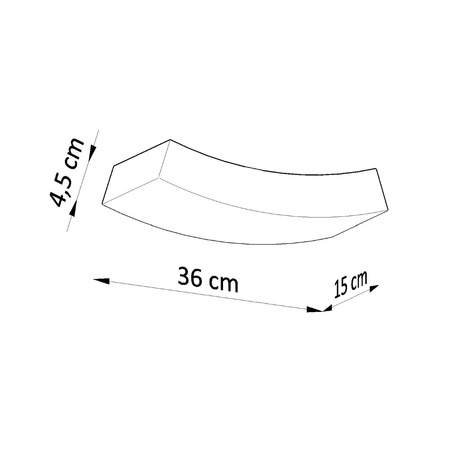 Kinkiet ceramiczny HATTOR