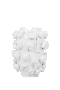 KARE wazon dekoracyjny BODY PARTS 25 cm   biały