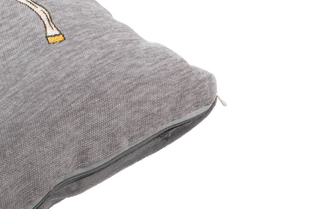 Poduszka dekoracyjna SHP PARIS HOME szara