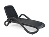 NARDI leżak ogrodowy ALFA czarny