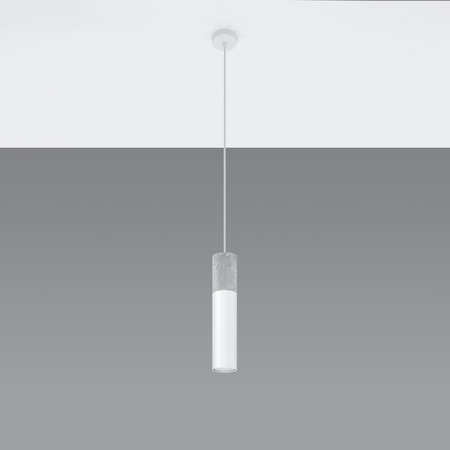 Lampa wisząca BORGIO 1 biały