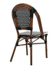 Krzesło ogrodowe CAFE PARIS brązowe       rattan