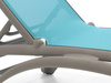 NARDI leżak ogrodowy ATLANTICO beżowy /   niebieski