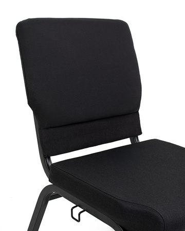 Krzesło bankietowe / konferencyjne SAMOS czarne