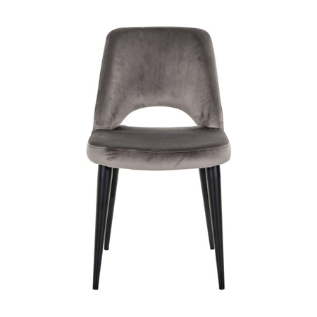 RICHMOND krzesło TABITHA szare - trudnopalne