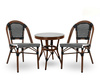 Krzesło ogrodowe CAFE PARIS brązowe       rattan