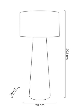 MOOSEE lampa podłogowa KAS 200