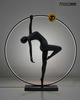 MOOSEE lampa podłogowa HUMAN ACROBATIC    czarna