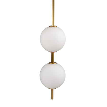 Lampa ścienna BERRY LED złoty biały 103 cm