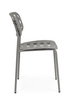 BIZZOTTO krzesło ogrodowe CLOVER szare