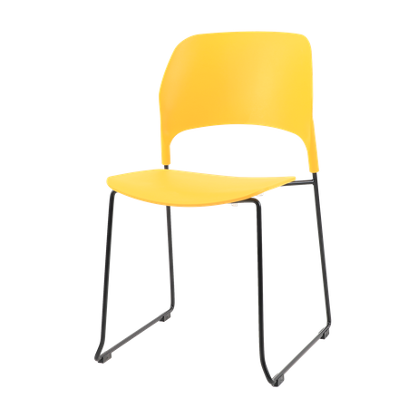 Krzesło TIPICO żółto czarne