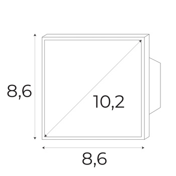 MAXLIGHT MA0015 Panel kontrolny ZIGBEE/TUYA, Bramka, Hub, Wi-Fi, Bluetooth, Zigbee
