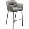 KARE krzesło barowe THINKTANK 2 szare