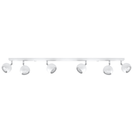 Plafon OCULARE 6L biały