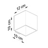 Kinkiet QUAD beton