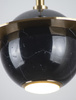 MAXLIGHT P0414 LAMPA WISZĄCA URANOS CZARNY