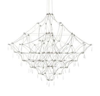 MOOSEE lampa wisząca CONSTELATION 120 -   LED, stal szczotkowana