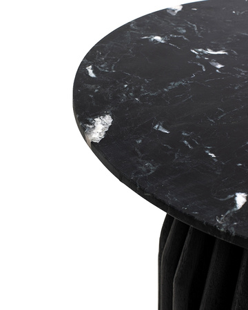 MaMaison stolik LEVANTE czarny marmur / drewno