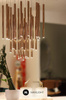 MAXLIGHT P0174D  LAMPA WISZĄCA ORGANIC 33x1 MIEDŹ ŚCIEMNIALNA