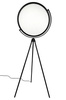 Lampa podłogowa MOON FLOOR - metal, akryl
