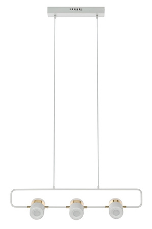 Lampa wisząca BLINK 3 biała - LED, metal