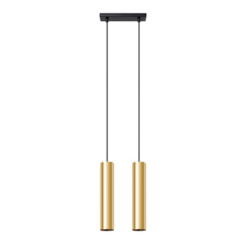 Lampa Wisząca LAGOS 2 złoty połysk