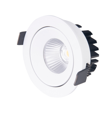 MAXLIGHT H0094 3000K OPRAWA WPUSTOWA CYKLOP BIAŁA IP65