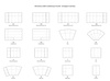 Sofa modułowa GRAND S+RS+S+RS+S