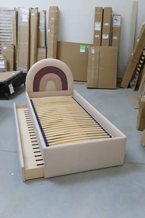 Łóżko DOUBLE BED TEXTI