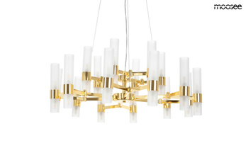 MOOSEE lampa wisząca TUBS 18 złota