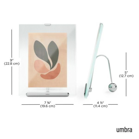 UMBRA ramka na zdjęcia FLUTE 5x7 srebrna