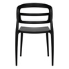 Krzesło MARCUS czarne - polipropylen