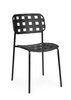BIZZOTTO krzesło ogrodowe CLOVER czarne