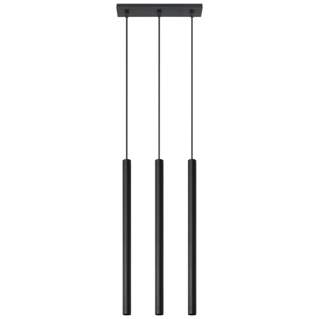 Lampa wisząca PASTELO 3 czarna