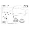 Plafon BASIC 2 beton