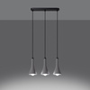 Lampa wisząca REA 3L beton