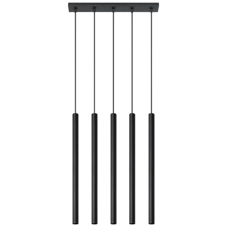 Lampa wisząca PASTELO 5 czarna
