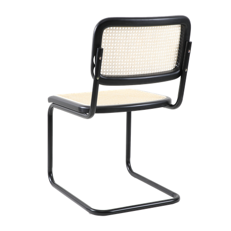 Krzesło VIENNA rattanowo czarne