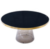 Stolik kawowy DOLCE FLAT szary 75 cm