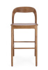 BIZZOTTO krzesło barowe MILEY brązowe