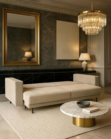 Sofa ADELE z funkcją spania - IV grupa tkanin