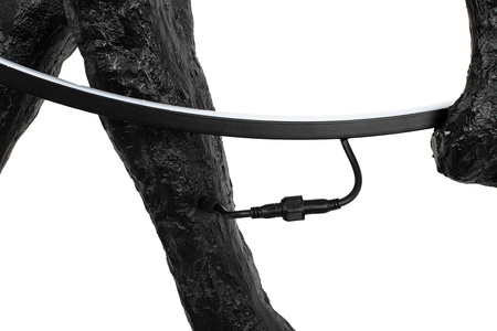 MOOSEE lampa podłogowa HUMAN ROUND włókno szklane