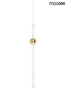 MOOSEE lampa wisząca LIBRA 60 IN  biała / złota