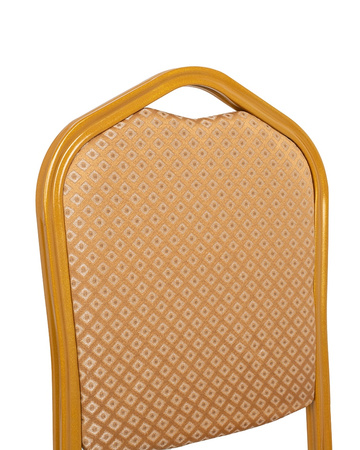 Krzesło bankietowe / konferencyjne HERA beżowe / złote