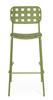 BIZZOTTO krzesło barowe ogrodowe CLOVER   zielone