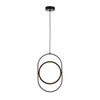 Lampa wisząca ELIPSE M LED czarna 45 cm