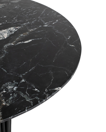 MaMaison stół jadalniany LEVANTE 120 czarny marmur