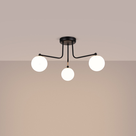 Żyrandol ASTRAL 3 czarny