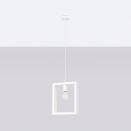 Lampa wisząca ARIES biała