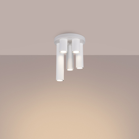 Plafon LAGOS 5P biały